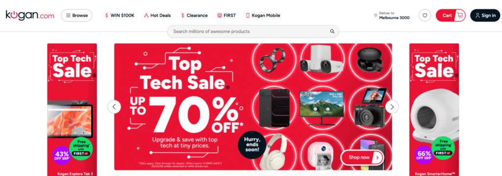 Best Australian eBay Suppliers kogan