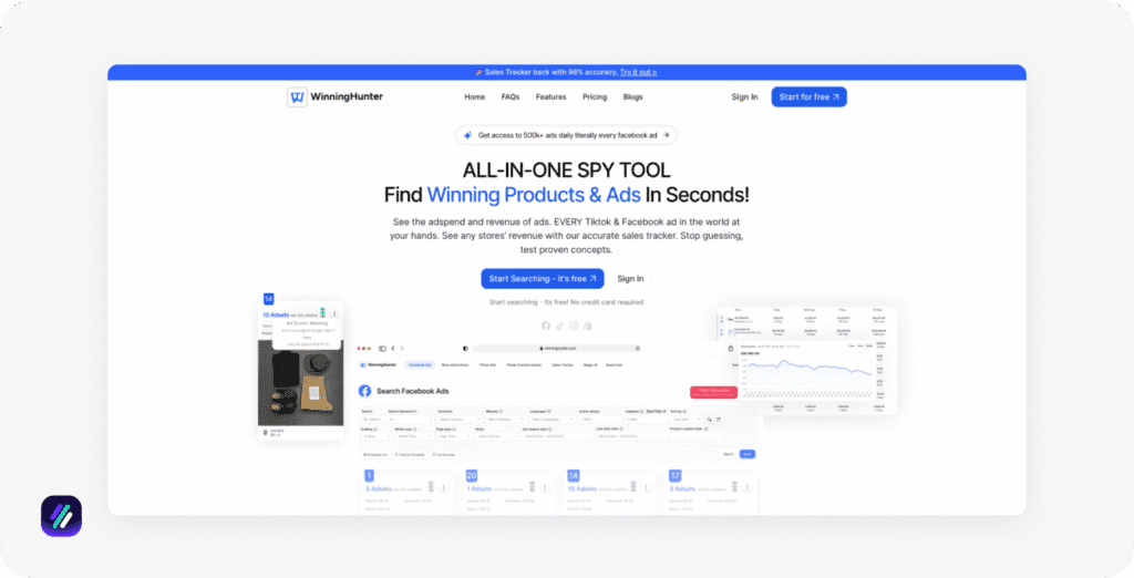 Best Instagram ad spy tools Winninghunter