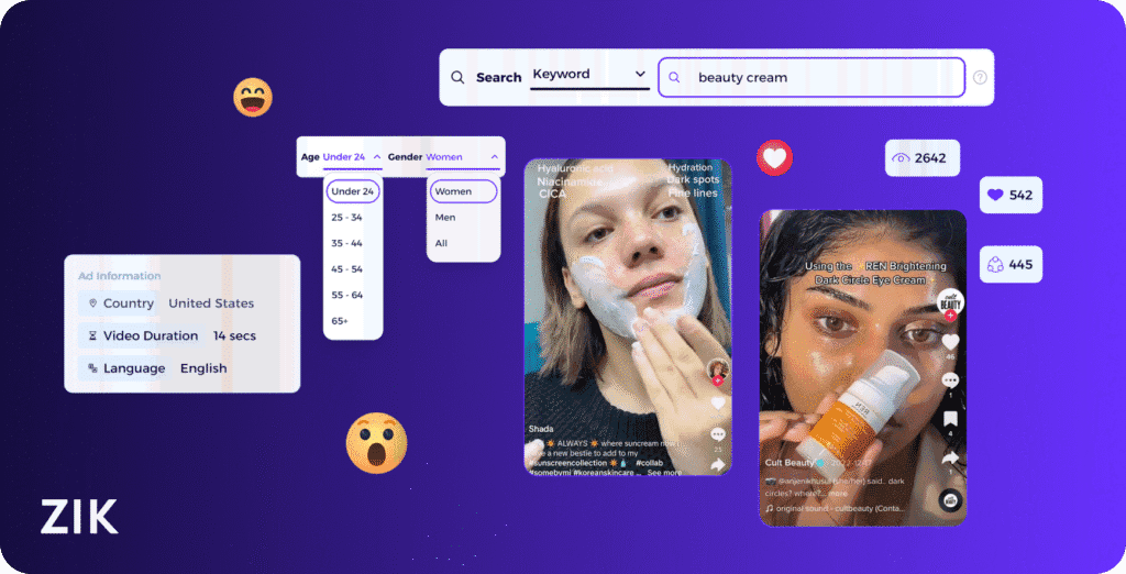 Best Instagram ad spy tools ZIK Analytics