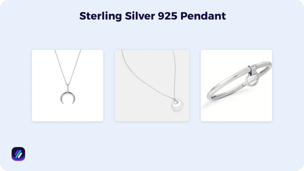 Best jewelry products to dropship sterling silver 925 pendant