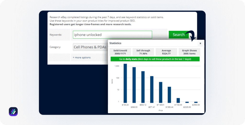 Best product research tools MarkSight