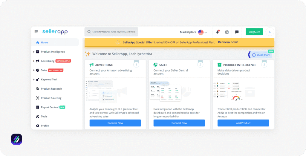 Best product research tools SellerApp