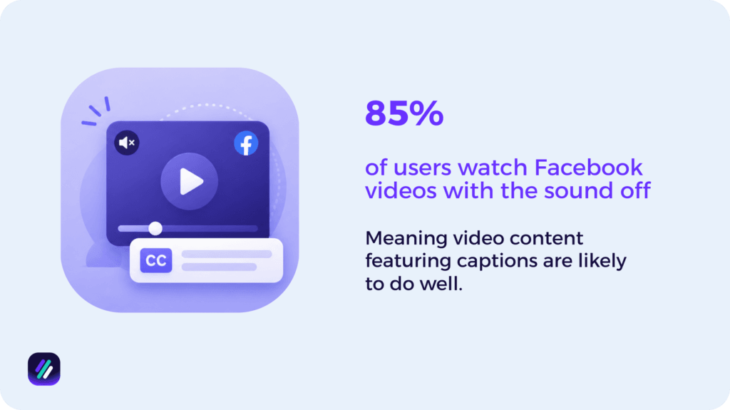 Facebook video consumption pattern