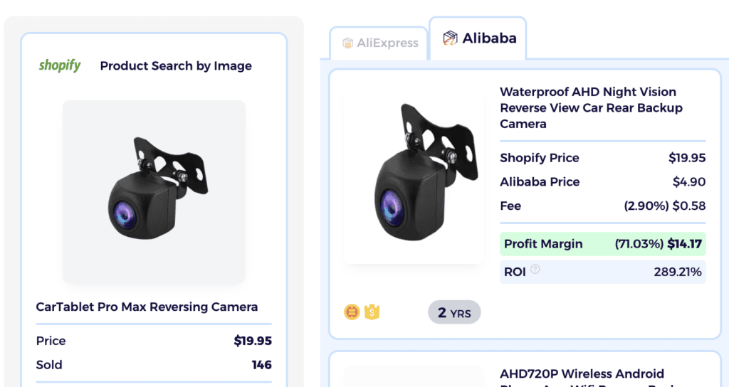 High margin dropshipping product camera and photography