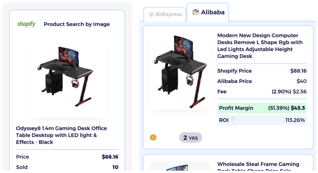 High margin dropshipping product gaming