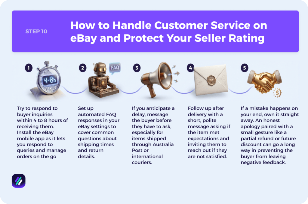How to Handle Customer Service on eBay and Protect Your Seller Rating