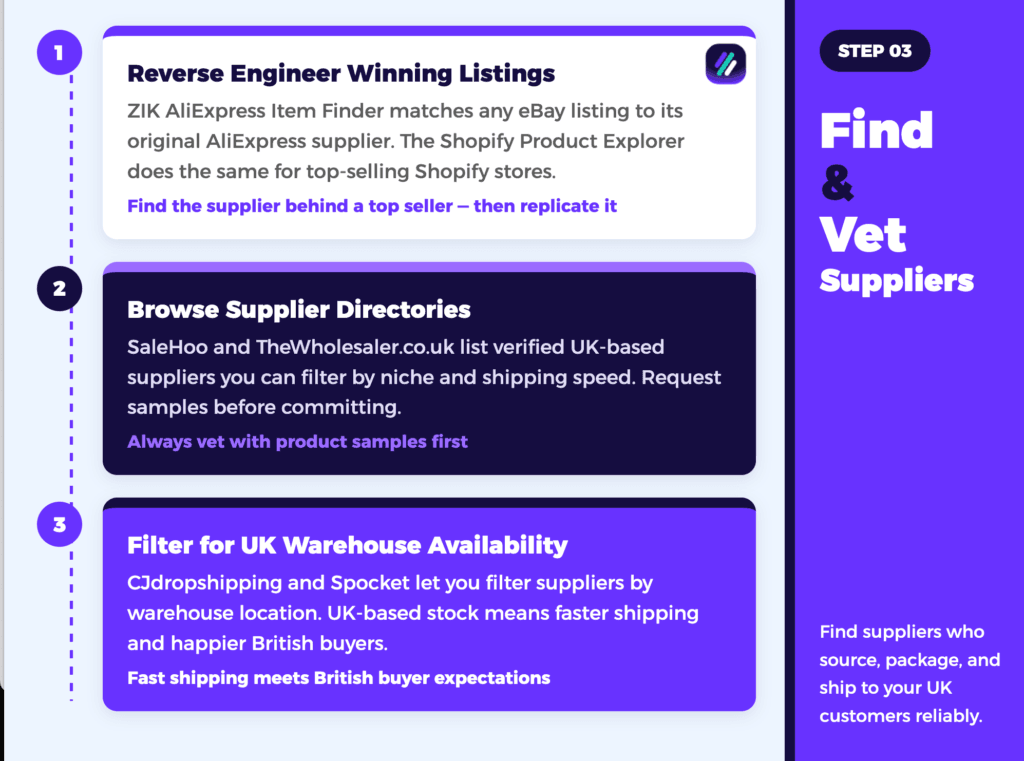 How to find and vet suppliers in the UK
