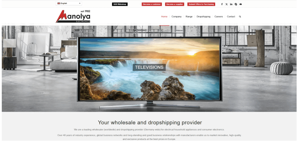 Local Dropshipping Suppliers in Germany Manolya Electronics