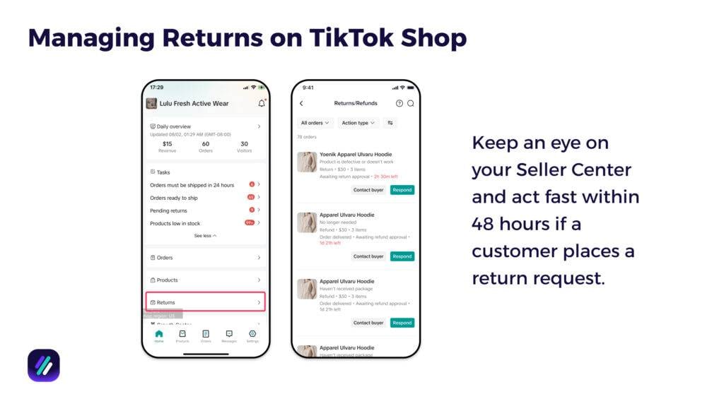 Managing Returns on TikTok Shop