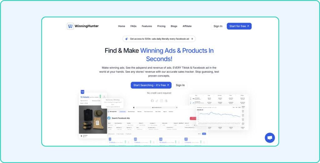 Minea alternatives and competitors WinningHunter