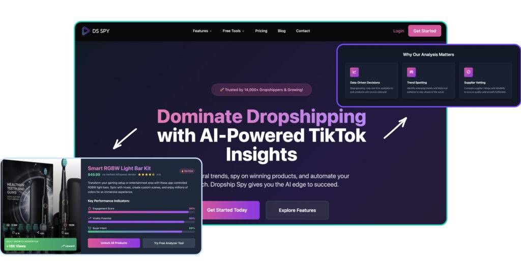 Sellercount alternatives and competitors Dropship-spy platform