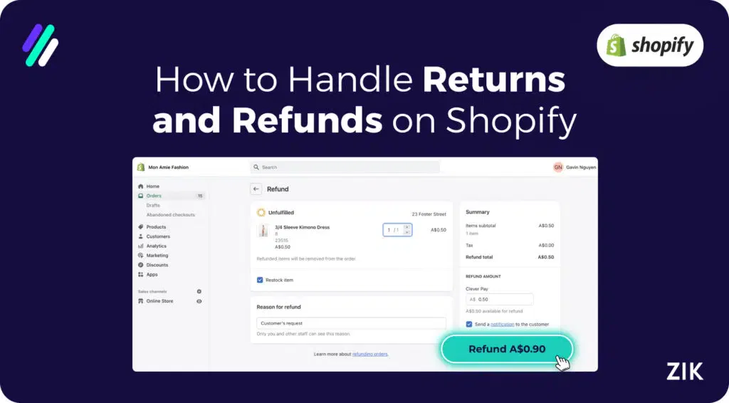 Shopify Returns