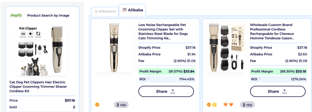 Top pet products to dropship pet grooming kit