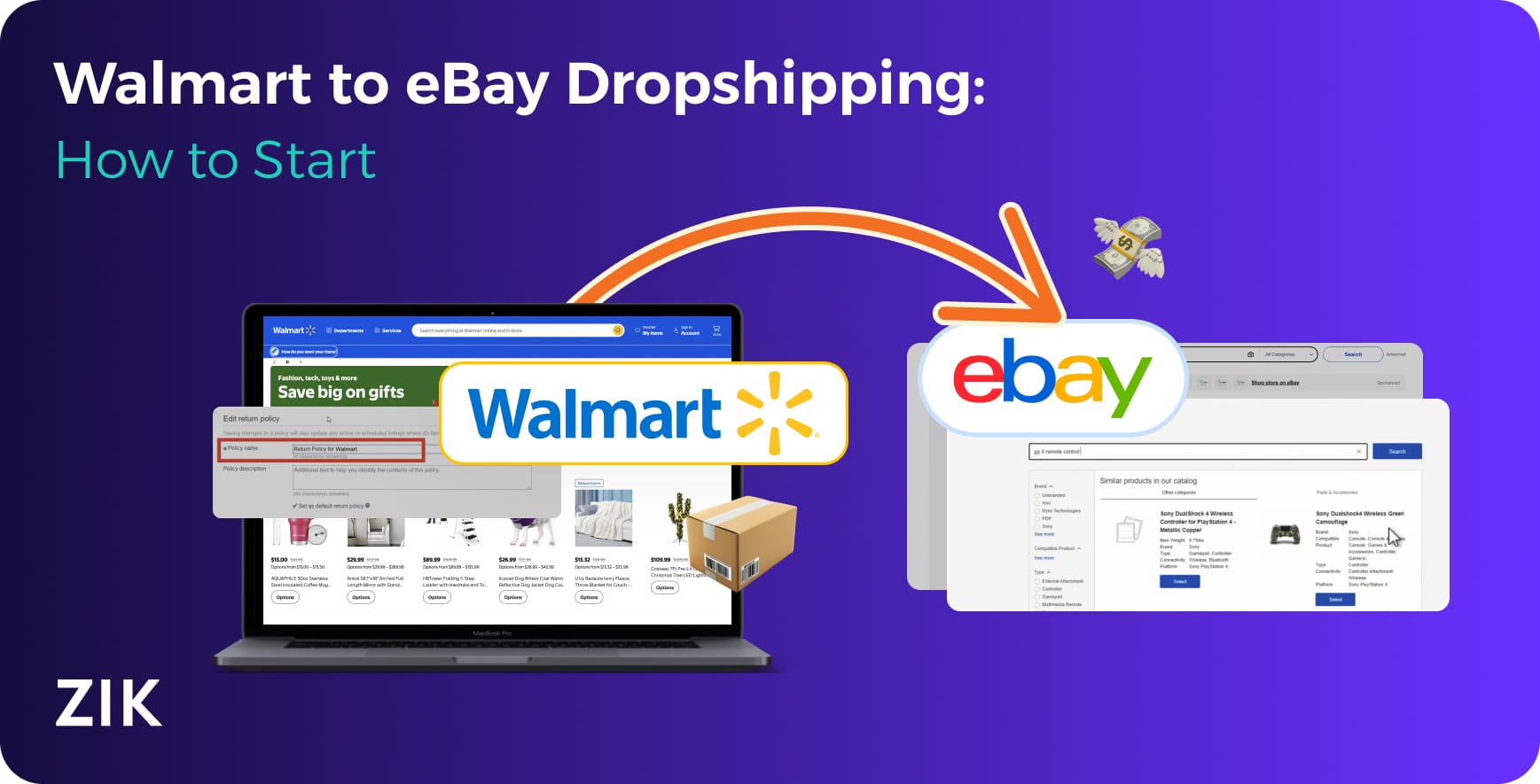 Walzart to eBay Dropshipping
