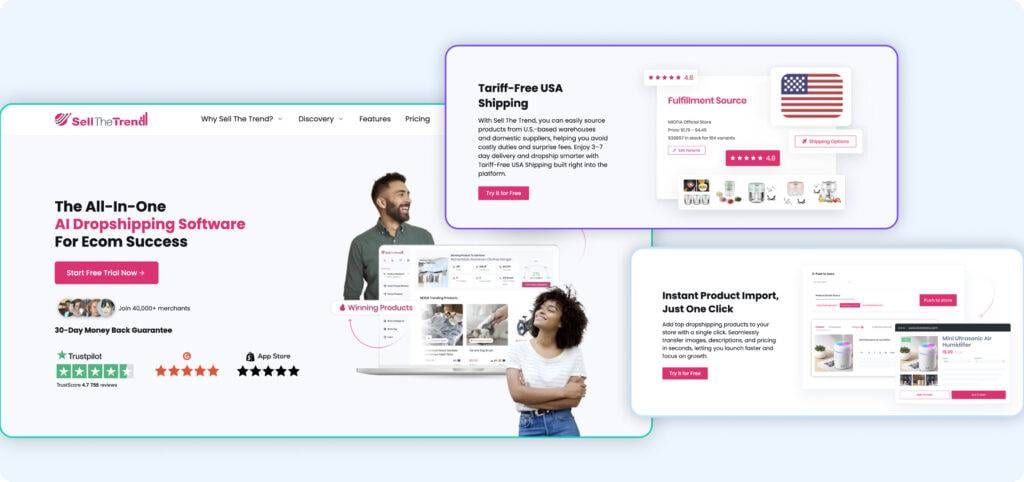 WinningHunter alternatives and competitors SellTheTrend platform