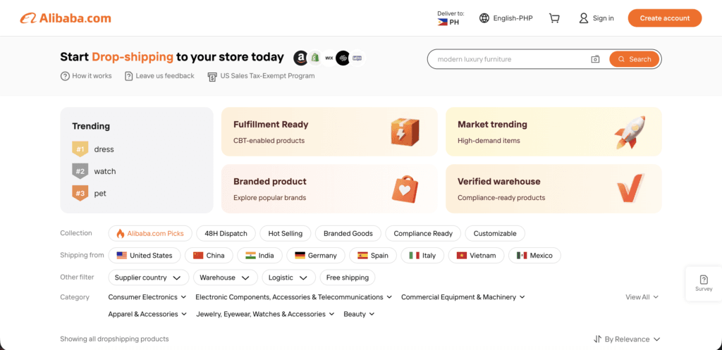 alibaba best china dropshipping suppliers