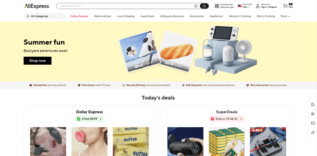 aliexpress ebay dropshipping suppliers