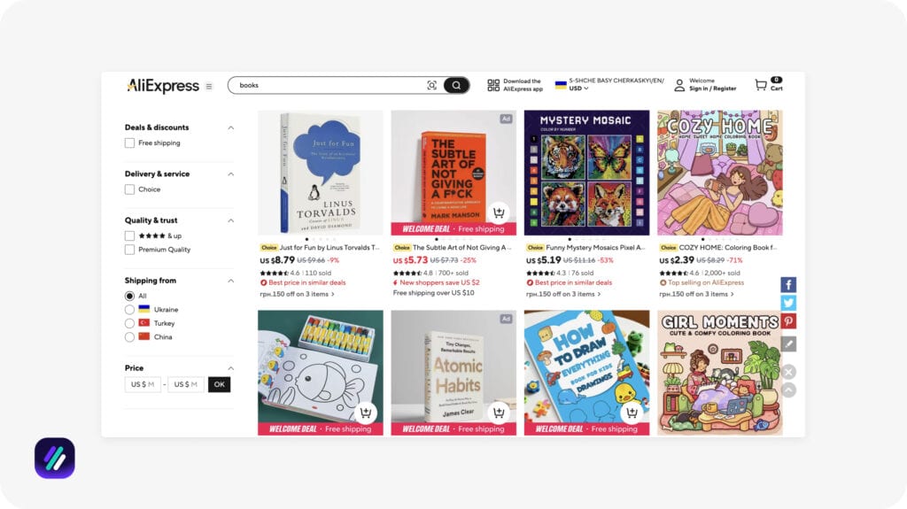 aliexpress for dropshipping books suppliers