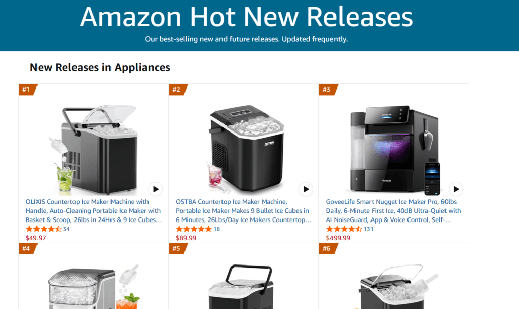 amazon hot new releases finding dropshipping winning products for website