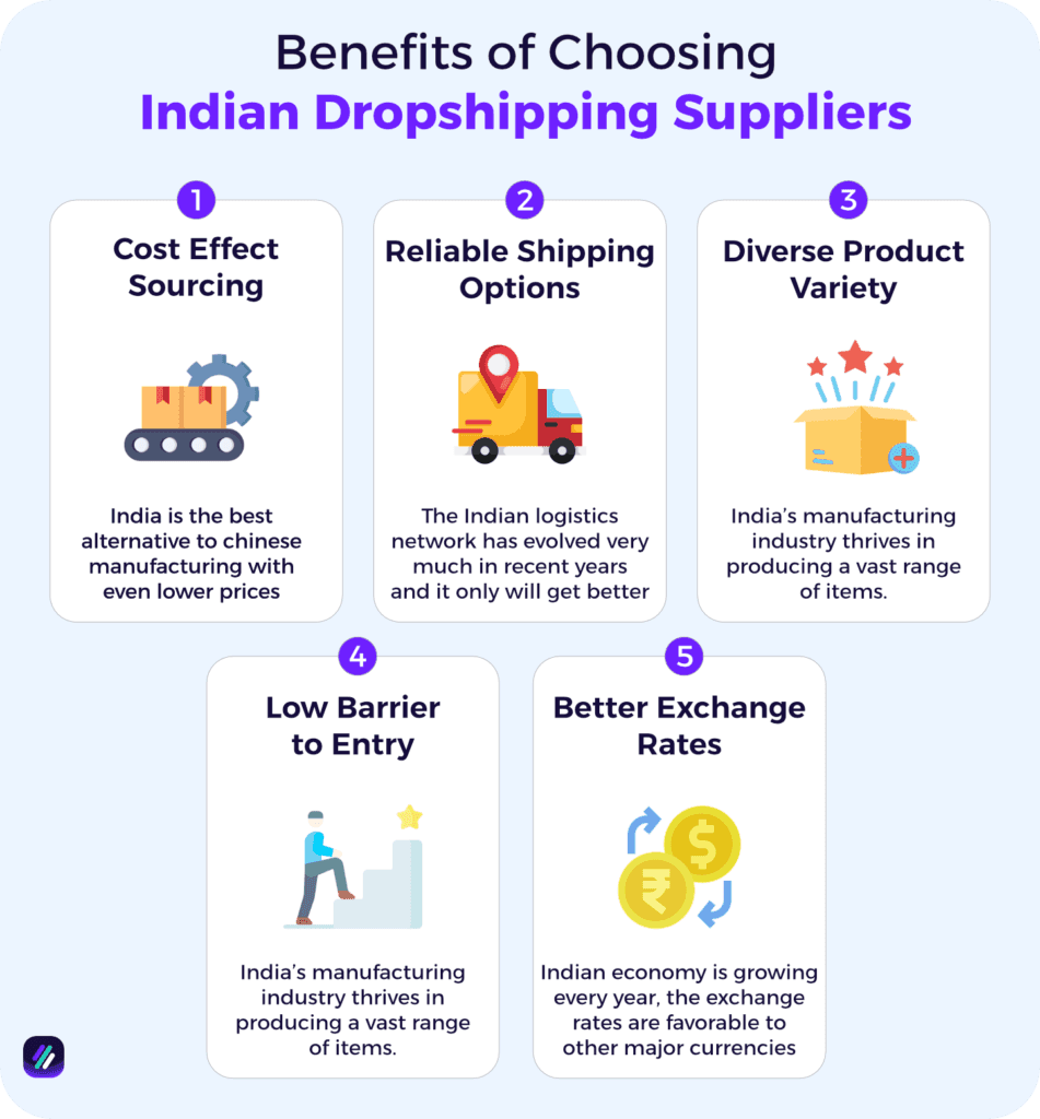 benefits of indian dropshipping suppliers