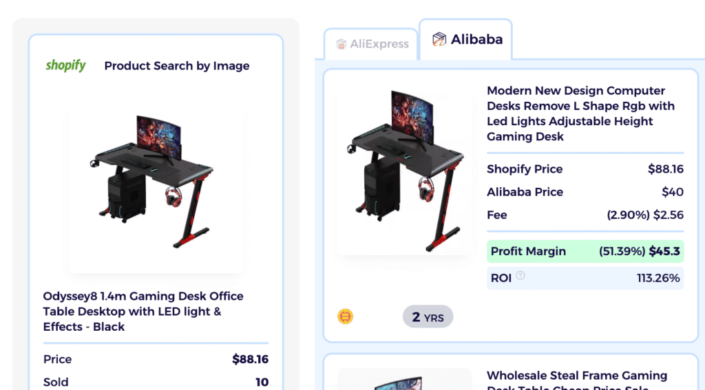 best dropshipping products gaming desk alibaba source
