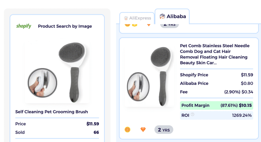 best dropshipping products self cleaning pet grooming brush