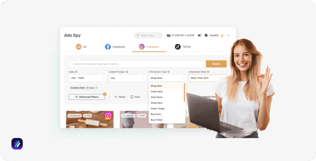 best dropshipping spy tools autods