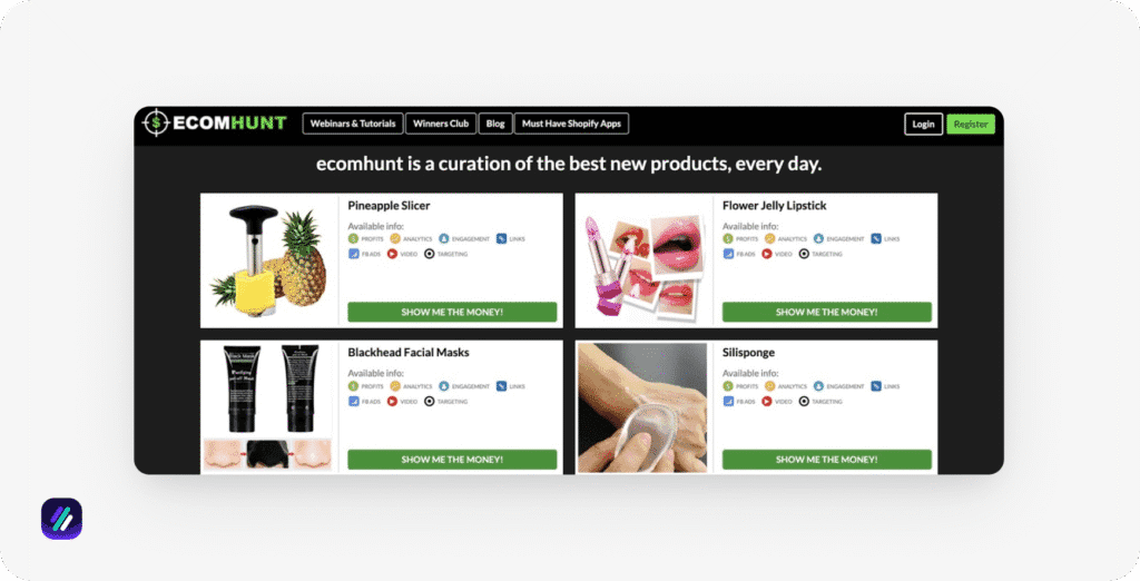 best dropshipping spy tools ecomhunt