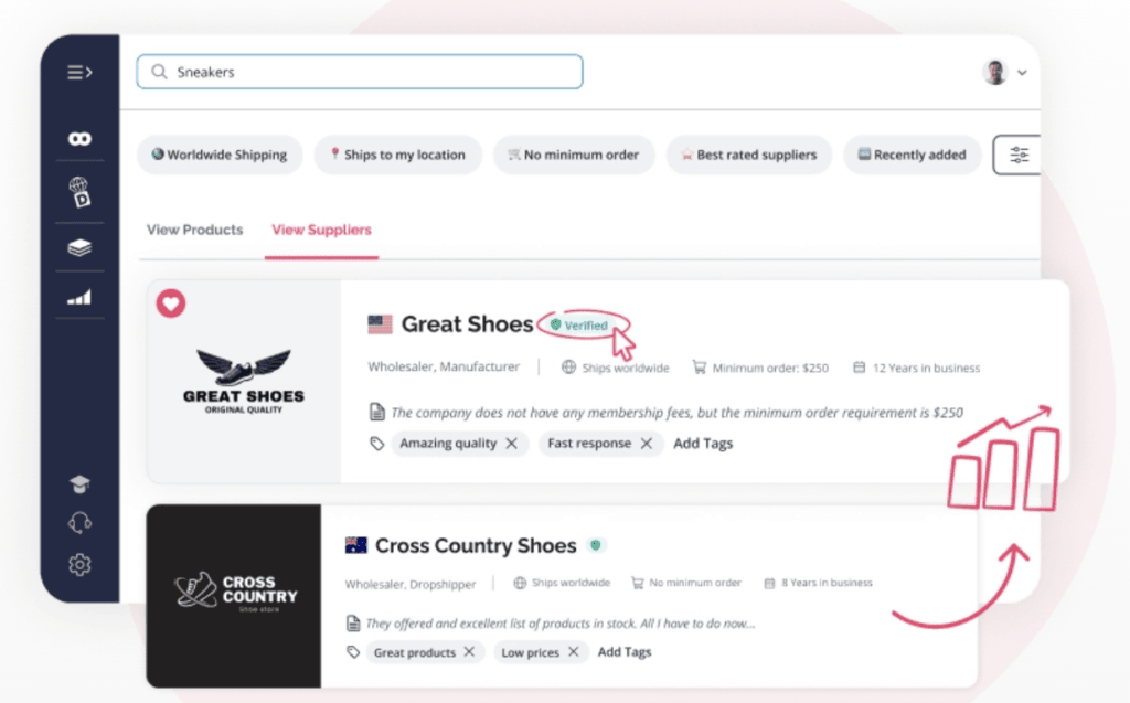 best dropshipping supplier apps salehoo