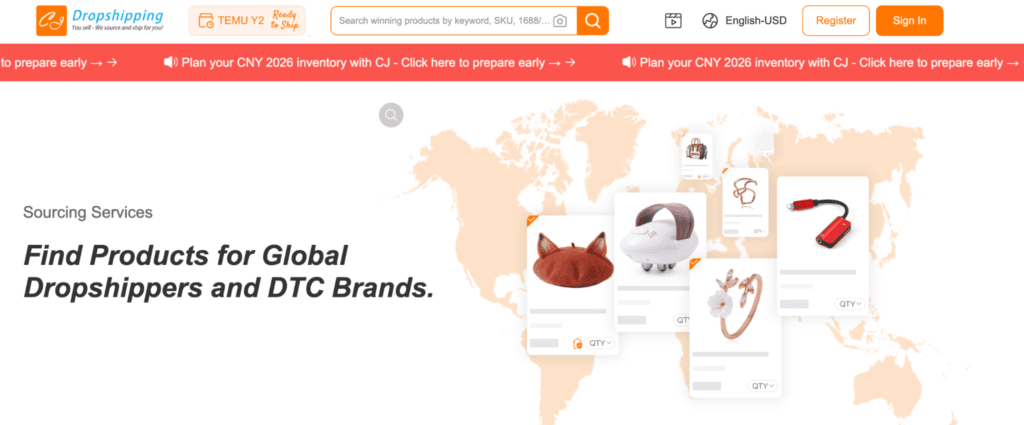 best dropshipping suppliers cj dropshipping