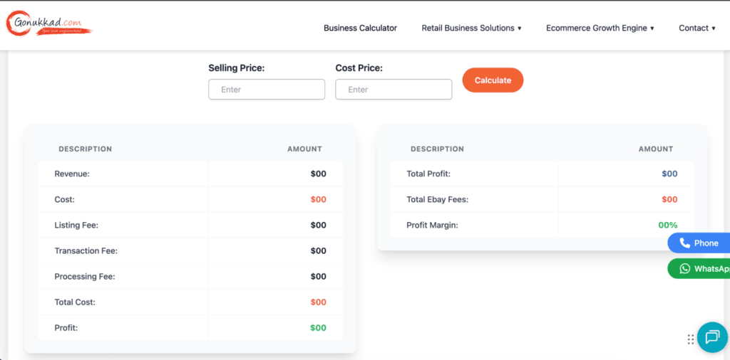 best eBay fee calculators gonukkad