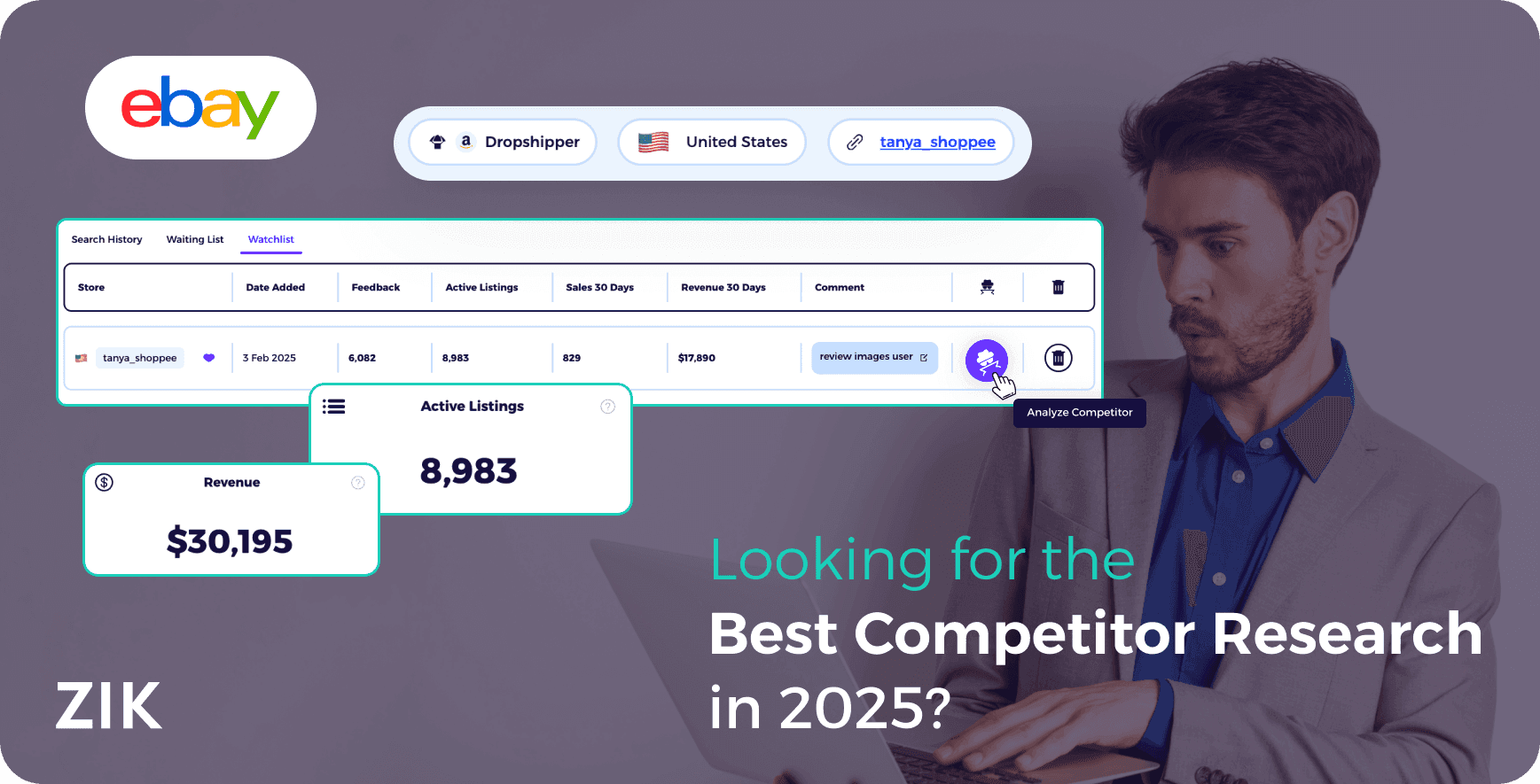 best ebay competitor research tools