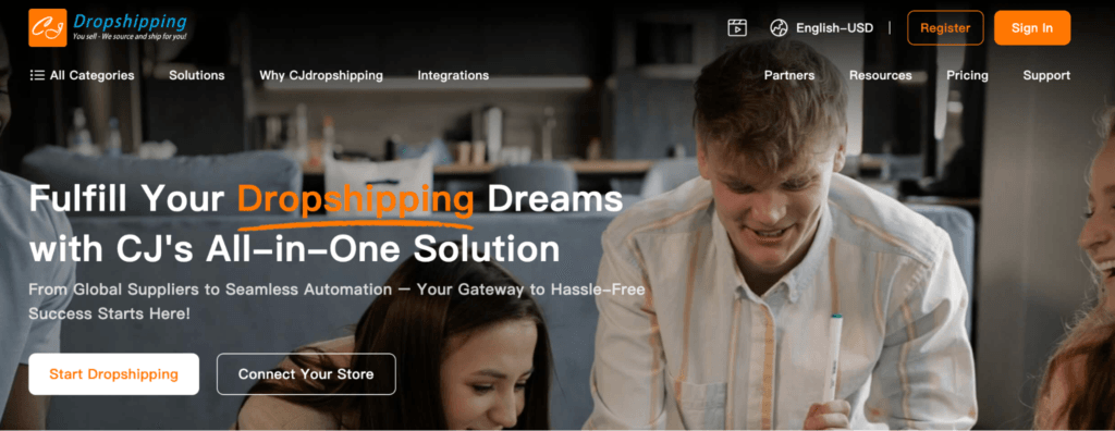 best international dropshipping suppliers in canada CJ Dropshipping