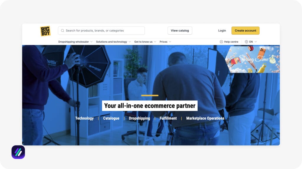 best private label dropshipping supplier Big Buy