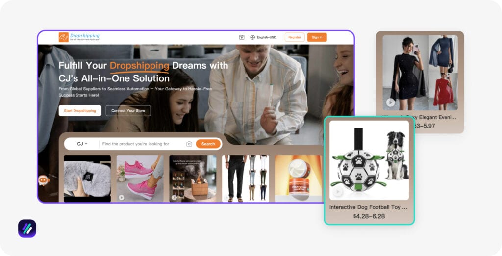 best uk dropshipping suppliers CJDropshipping