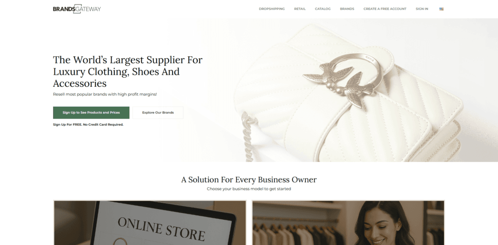 brandsgateway dropshipping clothing suppliers