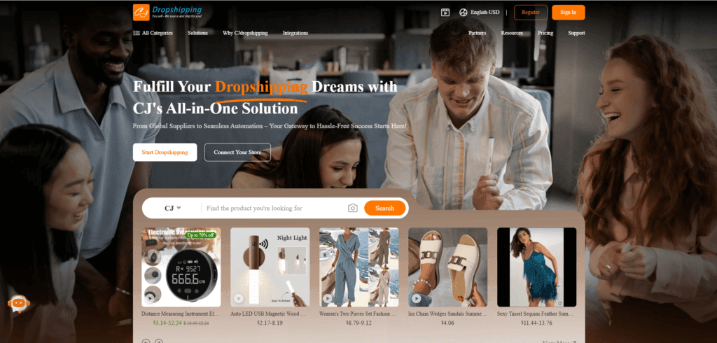 cj dropshipping is one of the best german dropshipping suppliers