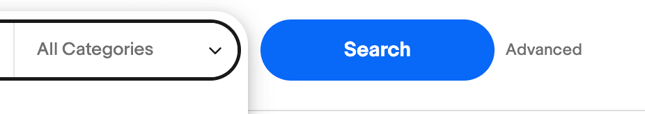 click on advanced link beside the search button to advance search top selling items on ebay