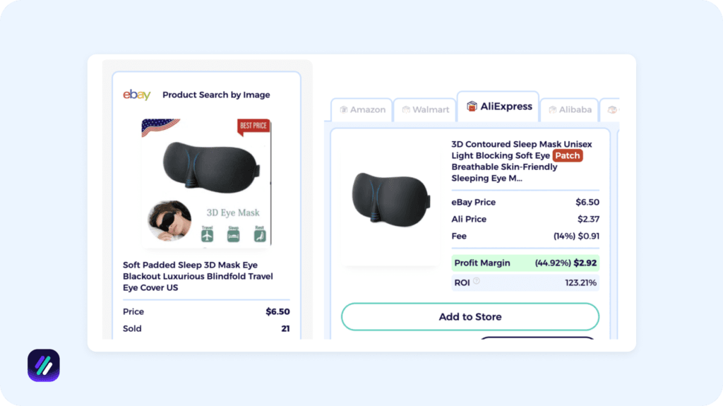 contoured sleep mask what to sell on Shopify