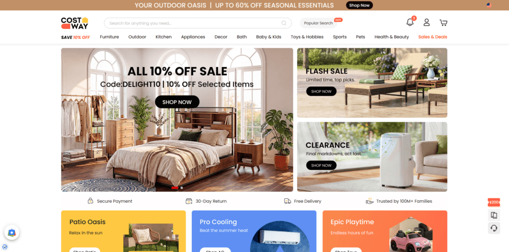 costway ebay dropshipping suppliers