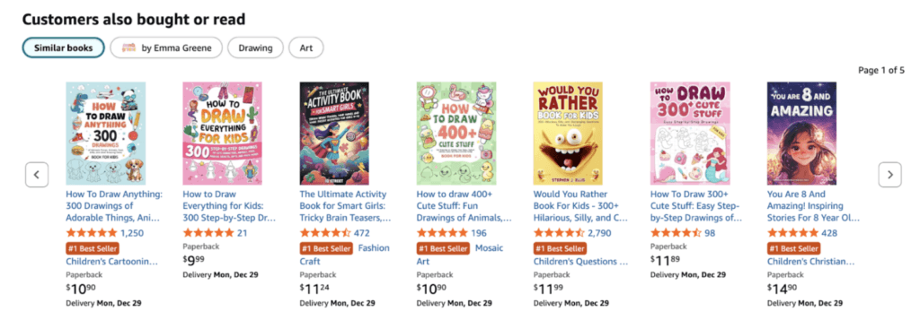 customers also bought or read