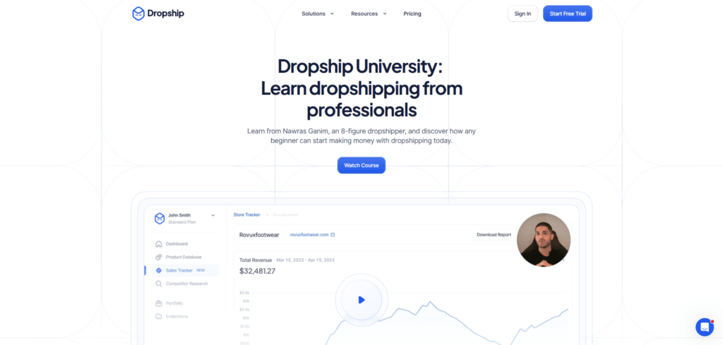 dropship.io dropshipping course