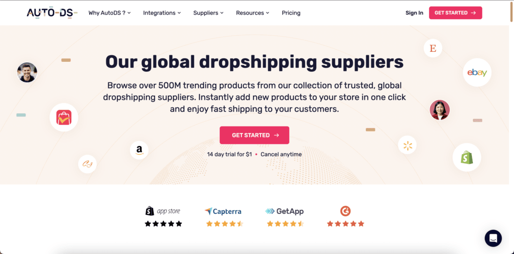 dropshipping suppliers autods