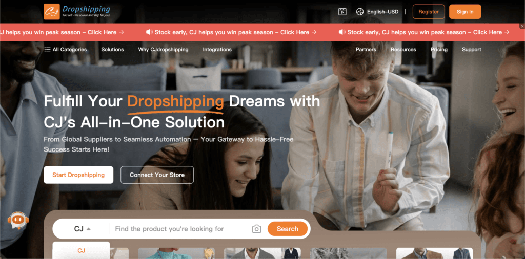 dropshipping suppliers cjdropshipping