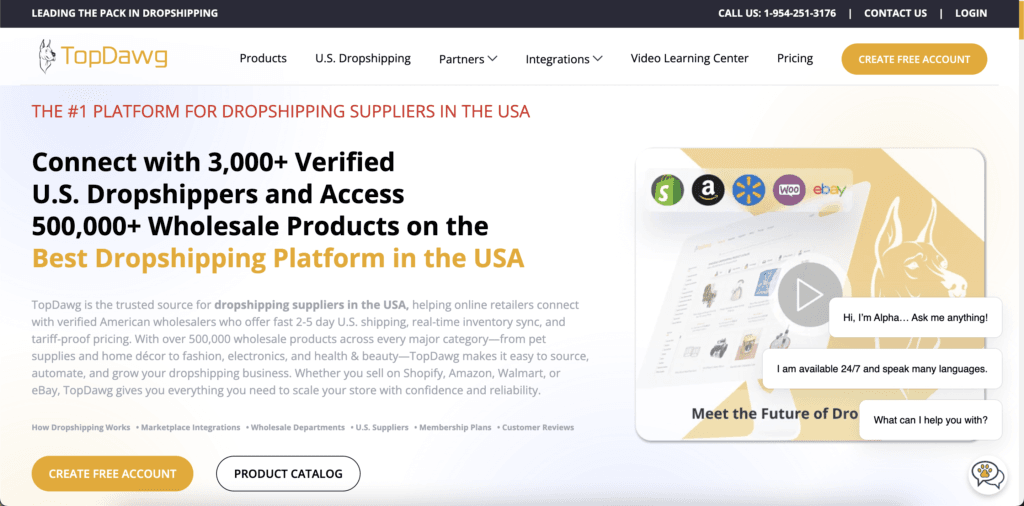 dropshipping suppliers todawg