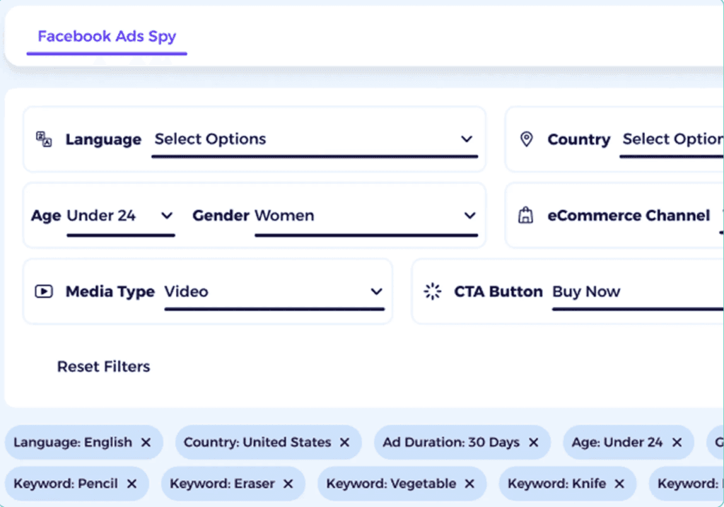 dropshipping tip and spy on facebook ads of competitors using dropshipping spy tool
