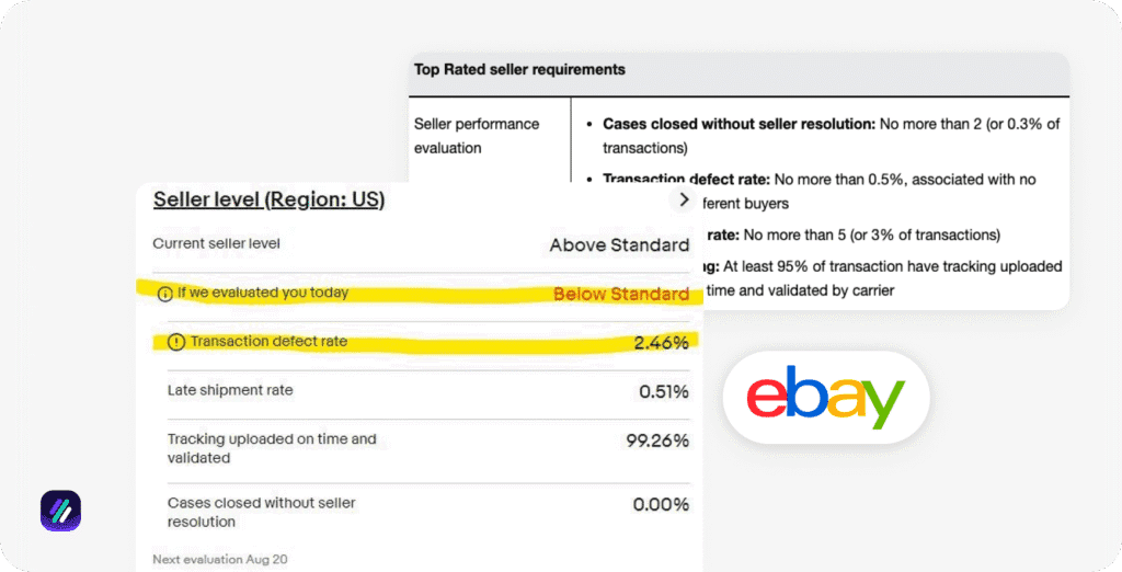 ebay sales down how to fix bad seller rating