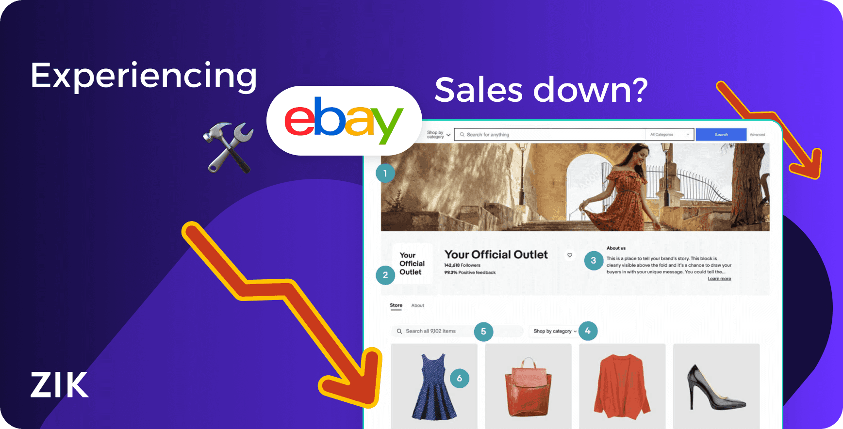 ebay sales down how to fix