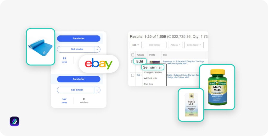 ebay sell similar feature