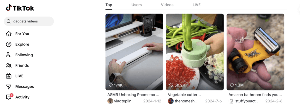 electronics products research social media